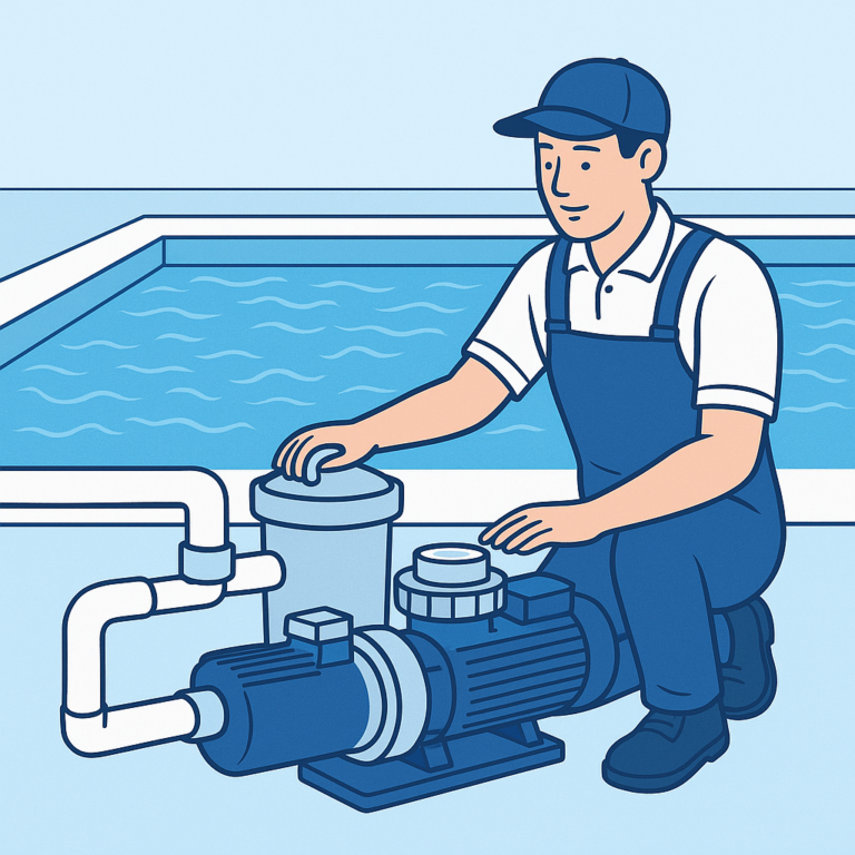 Diagnostico tecnico de piscina em buzios